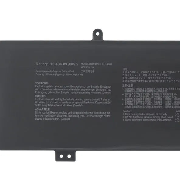 C41N2303 Battery for Asus ROG ZEPHYRUS G16 6pro FX608J FX608L GU605M