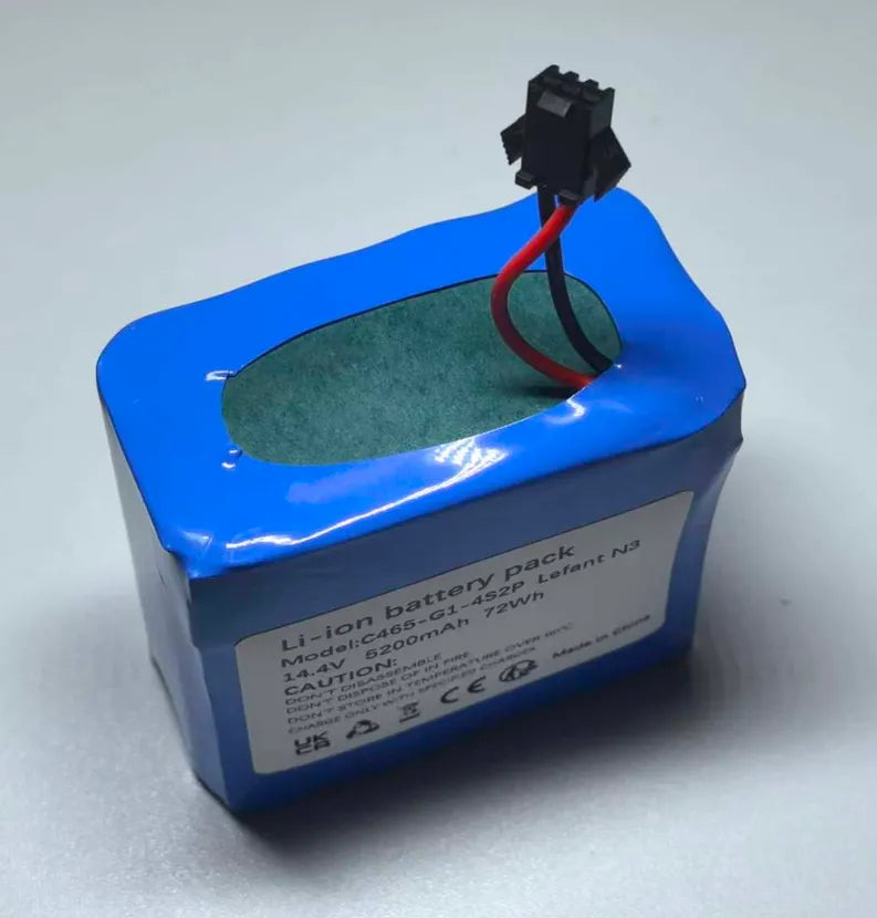 C465-G1-4S2P 14,4V 5200mAh Akku für Lefant N3 M210 Saugroboter