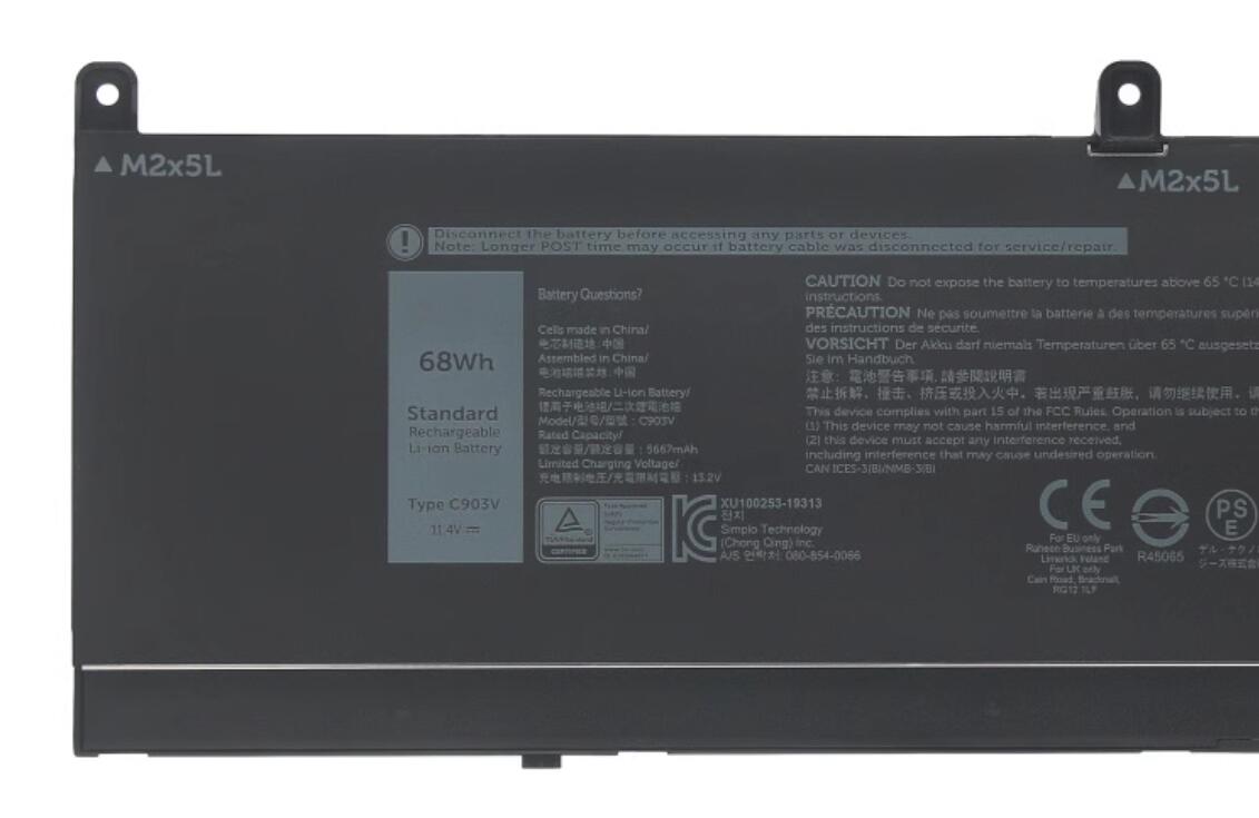 C903V Battery for Dell Precision 7560 7760 Precision 7550 447VR 17C06 - Store Shoppe