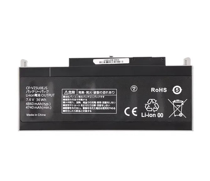 CF-VZSU0EJS Battery for Panasonic ToughPad FZ-Q1 CF-RZ4 CF-RZ5 CF-RZ6 CF-VZSU0FJS