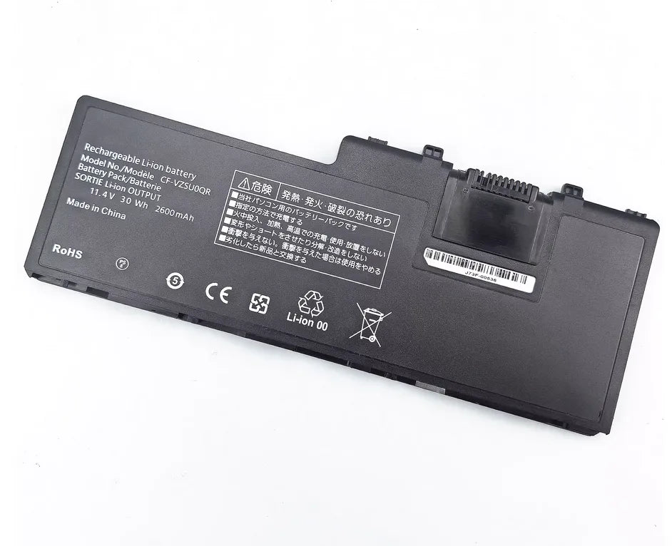 Panasonic CF-VZSU0QJS CF-VZSU0QR CF-VZSU0QW ToughBook FZ-A2 CF-20 Battery