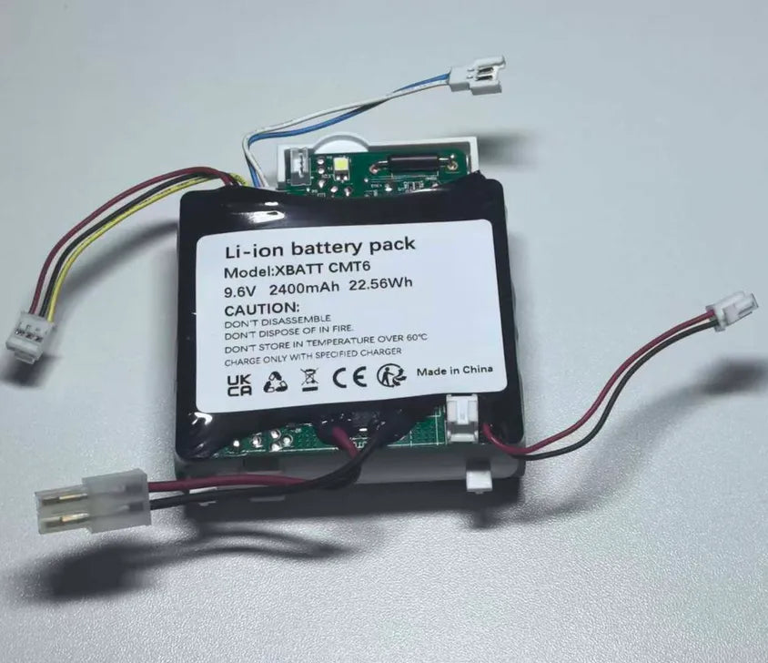 Shark XBAT CMT6 Replacement Battery for Shark VACMOP VM252C VM252 VM252
