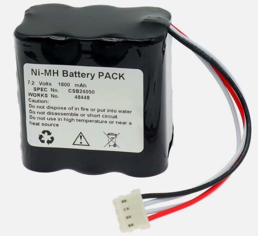 CSB24050 48448 Battery for Nonin Medical Pulsoximeter 7500 9349-001 REV D
