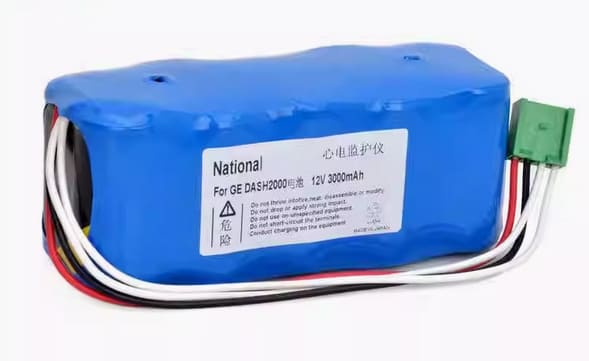 Battery for Vital Signs GE DASH 2000 DASH2000 92916781 3000mAh