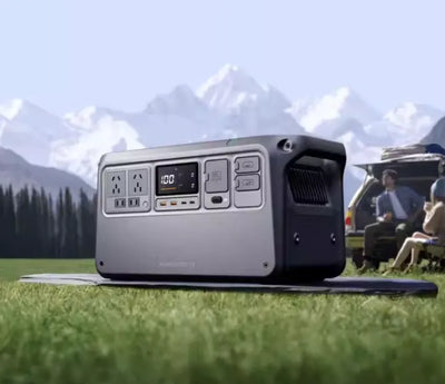 DJI Power 1000 V2 Tragbare Powerstation, 1024 Wh, 2600 W Leistung, 220 V Wechselstrom für Camping
