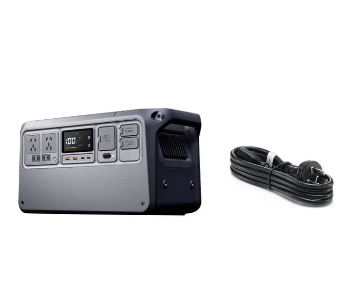 DJI Power 1000 V2 Tragbare Powerstation, 1024 Wh, 2600 W Leistung, 220 V Wechselstrom für Camping