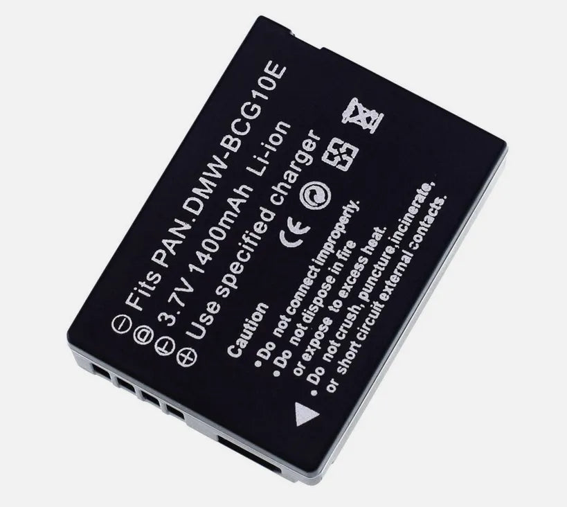 PAN.BCG10 DMW-BCG10E Battery for Panasonic Lumix DMC-ZS1 ZS10 ZS15