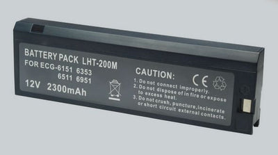 LHT-200M Battery for NIHON KOHDEN ECG-6000/6511/6151 FSB-2012K ECG-6151