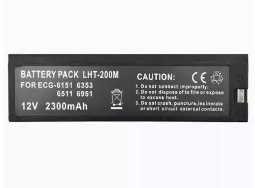 Nihon Kohden ECG-6851K ECG-6511 ECG-6620P TEC7100 Defibrillator Battery