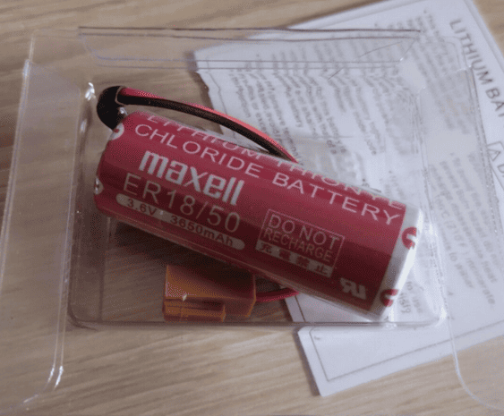 ER1850 Maxell ER18/50 Industrial Robot CNC Machine 3.6V 3650mAh Lithium Battery