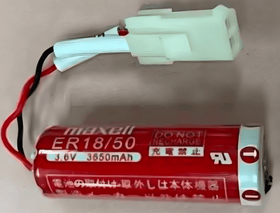 Machine robotique industrielle CNC Maxell ER1850 ER 18/50, batterie lithium 3,6 V 3650 mAh