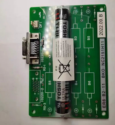 ER6-B2-11 Batterie de secours pour codeur Mitsubishi 3.6V avec connecteur PCB BKO-NC2151H11
