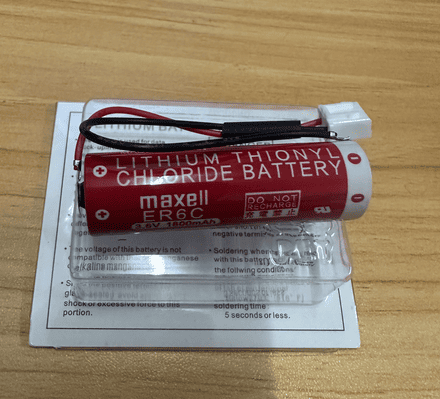 Wansheng Maxell Lithium Battery for F2-40BL/FX2N Series Dedicated PLC ER6C 