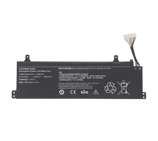 G16B01W Battery for XiaoMI Redmi G Redmi G 16.1 Gaming Laptop RMG2103-AB