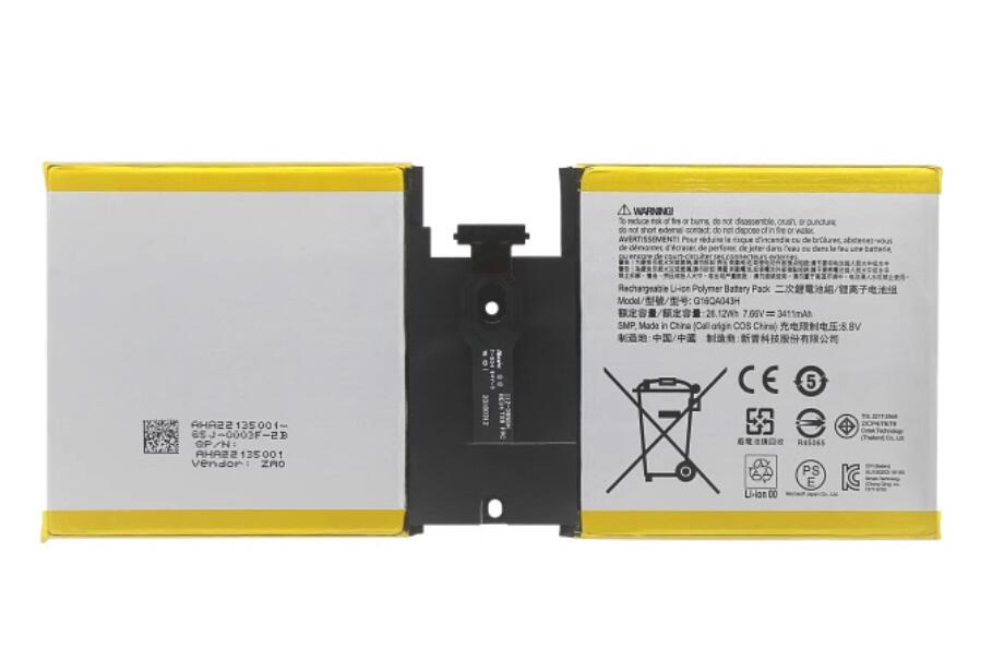 G16QA043H 26.12Wh Replacement Battery for Microsoft surface go 1824 Surface Go - Store Shoppe