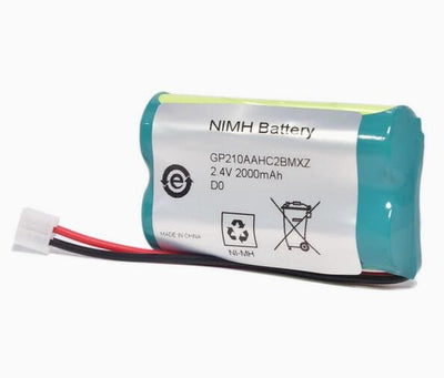 Batterie GP210AAHC2BMXZ pour DENTSPLY Propex II 2,4 V 2000 mAh