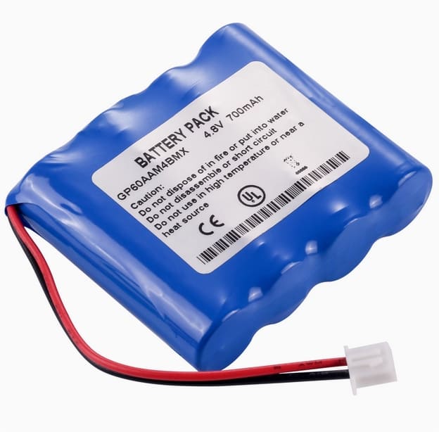 Battery for GP PLC/CNC GP60AAM4BMX 4.8V 700mAh CNC System