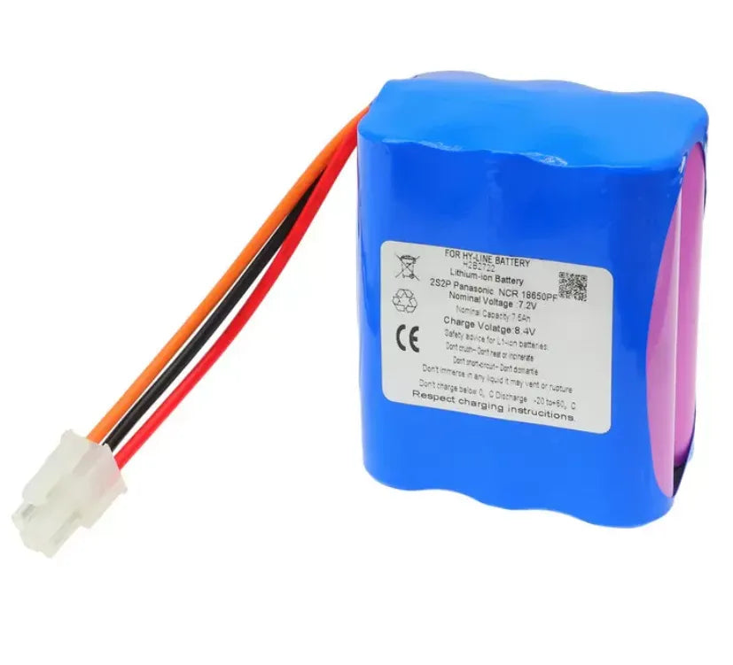 H2B2722 Battery for Gentec MBV MAS-100NT Airborne Microbial Sampler