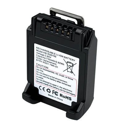 HB-RS6100 Scanner-Akku für Zebra BTRY-RS51-7MA-01 RS6100 735 mAh 2,82 Wh