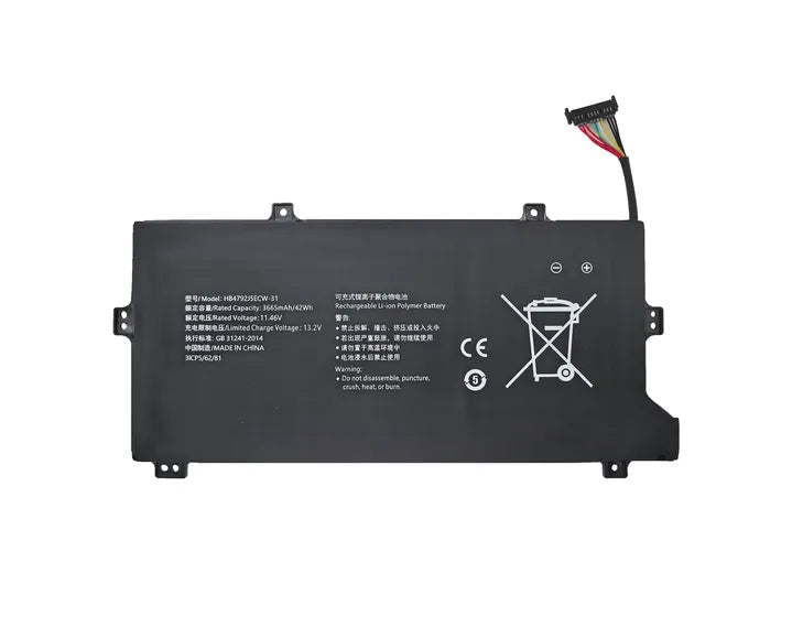 HB4792J5ECW-31 Battery For Honor MagicBookX BBR-WAI9 GDG-X BRN-F56 BRG-565