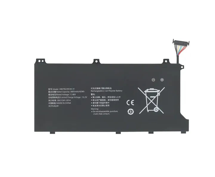 HB4792J5ECW-31 Battery For Honor MagicBookX BBR-WAI9 GDG-X BRN-F56 BRG-565