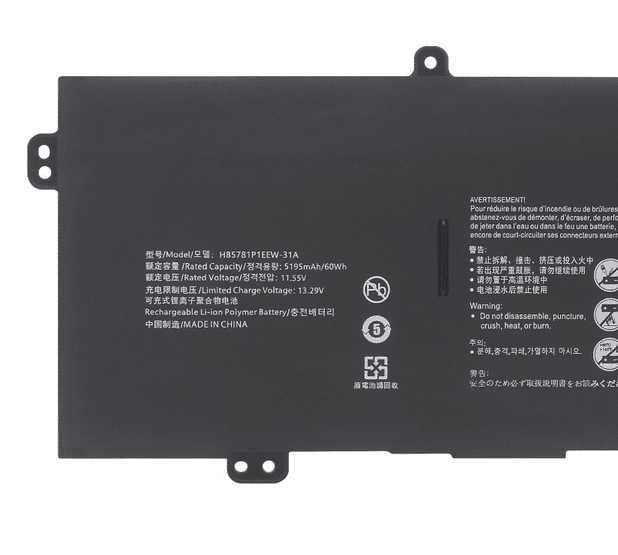 HB5781P1EEW-31A Battery for HuaWei MateBook 13s i5 11300H HKD-W56, HKD-W76