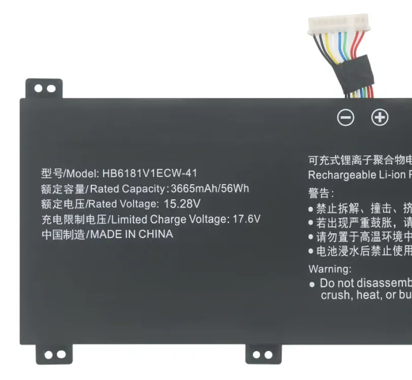 HB6181V1ECW-41 Replacement Battery For Huawei Honor MagicBook 16 Pro HYM-W76