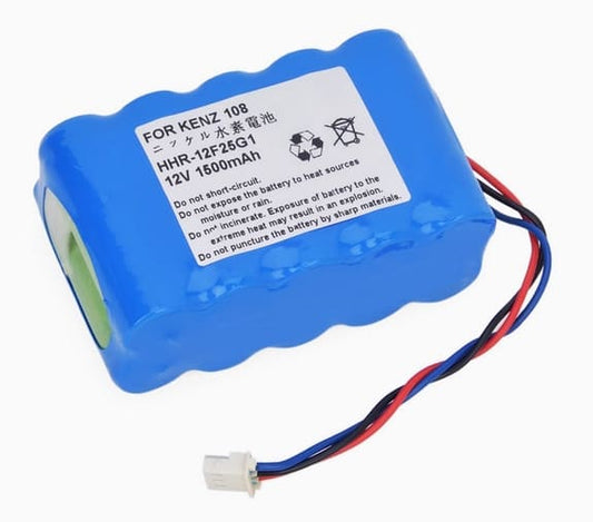 HHR-12F25G1 NI-MH Battery for Kenz Cardico ECG 108 ECG108 ECG110 1.5Ah
