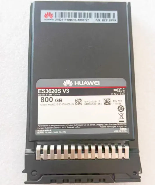 Huawei ES3620S V3 800GB SAS SSD HWE32SS3008M001N (02311WNK, 02312FRL)