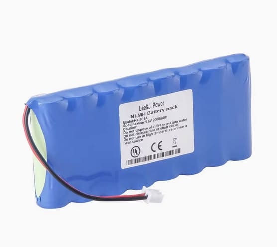 Rechargeable HUAXI HX-901A infusion pump battery with plug