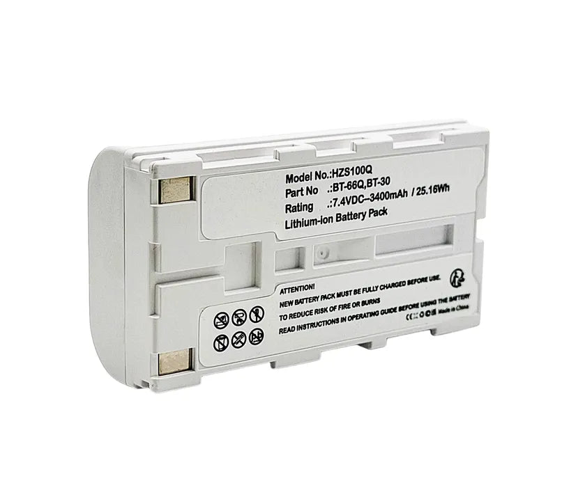 HZS100Q Battery for Sokkia Topcon BT-66Q BT-30 FC-2500 FC-200 SHC2500