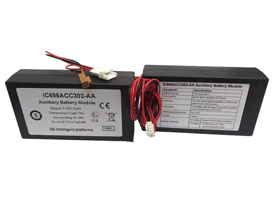 GE FANUC IC695ACC302, IC693ACC302A, IC693ACC302B Module de batterie auxiliaire
