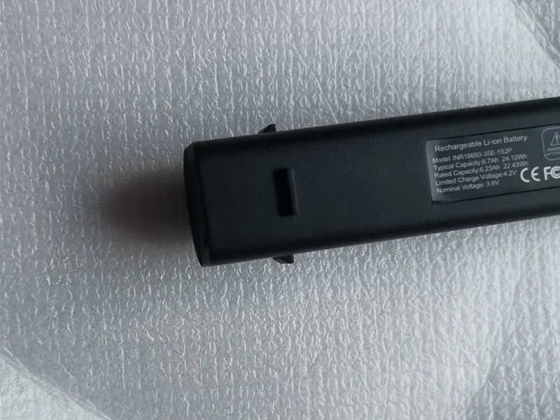 INR18650-35E-1S2P Replacement Battery for HIKMICRO Thermal imager 6.7Ah/24.12Wh