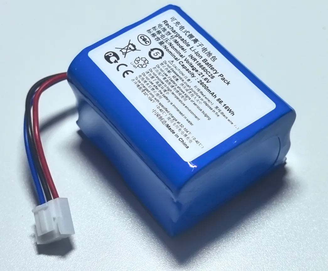 INR18650C25 Battery for Philips FC6726,FC6727,FC6728,FC6729 SpeedPro Vacuum