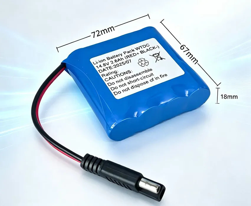 JIXI-H-100C 14.8V 2600mAh Battery for Portable Vehicle-Mounted Ventilator JOGGER