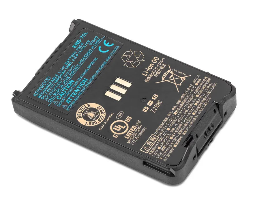 KNB-75L KNB-75LA battery For KENWOOD TH-D75 TH-D74 TH-D74A TH-D74E 1800mAh