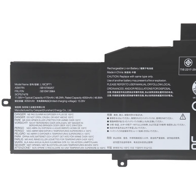 Lenovo L19C3P71 SB10T83207 ThinkPad X1 Nano Gen 1-20UN000BUS Battery - Store Shoppe