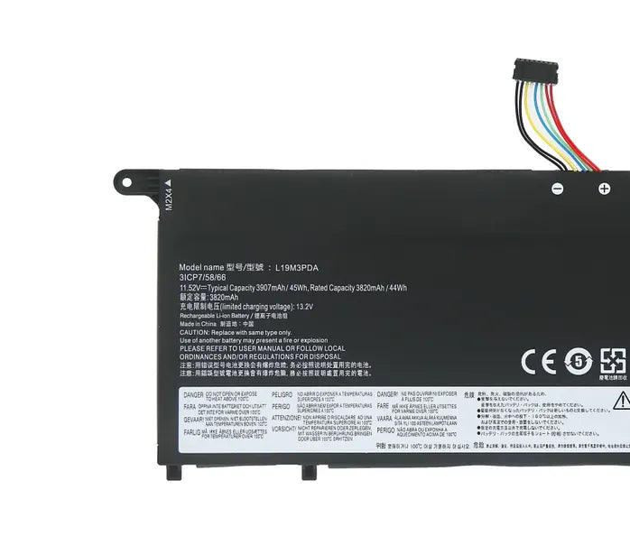 Replacement Lenovo L19C3PDA L19D3PDA L19L3PDA L19M3PDA 45Wh Laptop Battery