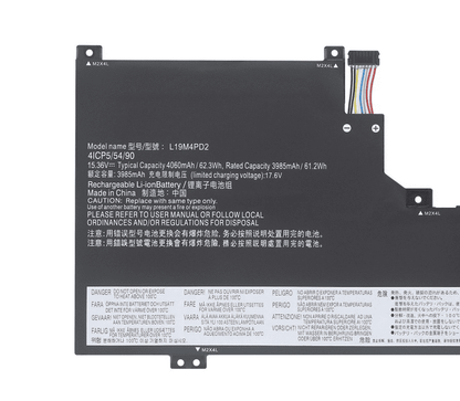L19M4PD2 Replacement Battery for Lenovo L19L4PD2 YOGA S740-14IIL SB10W67348