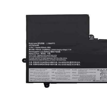 L19M4PF5 Battery for Lenovo Ideapad Yoga Slim 7-15IIL05 Series 5B10W65281