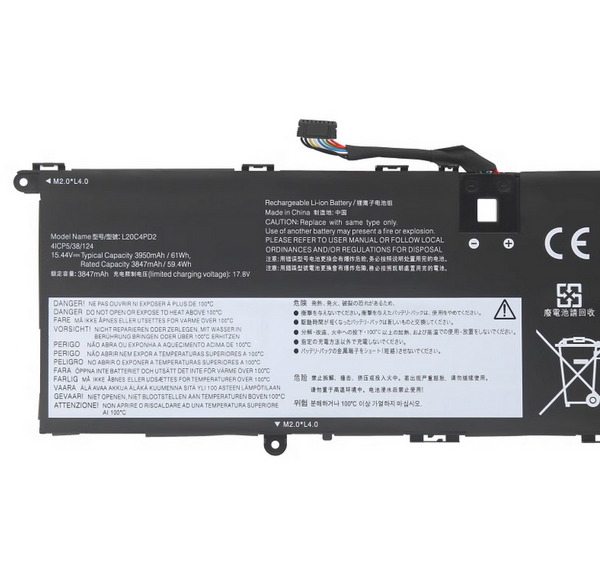 Lenovo L20B4PD2 L20C4PD2 L20D4PD2 Battery