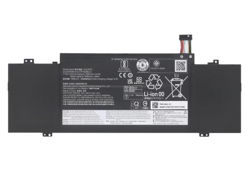 Lenovo L20C4PF2 L20M4PF2 L20D4PF2 Yoga Slim 7 Carbon 14ACN6 Battery - Store Shoppe