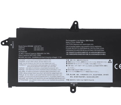 L20M4P73 Lenovo L20D4P73 L20L4P73 L20C4P73 ThinkPad X13 Gen 2/3 Battery
