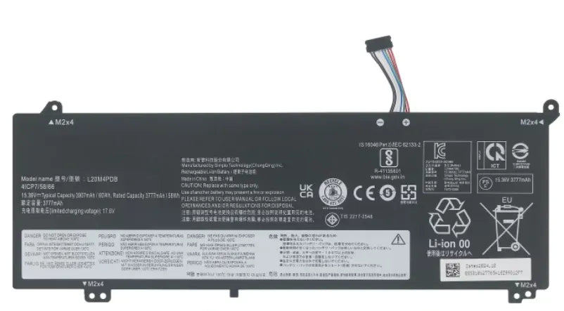 L20M4PDB Battery For Lenovo L20C4PDB L20L4PDB ThinkBook 14 G2 ARE(20VF)