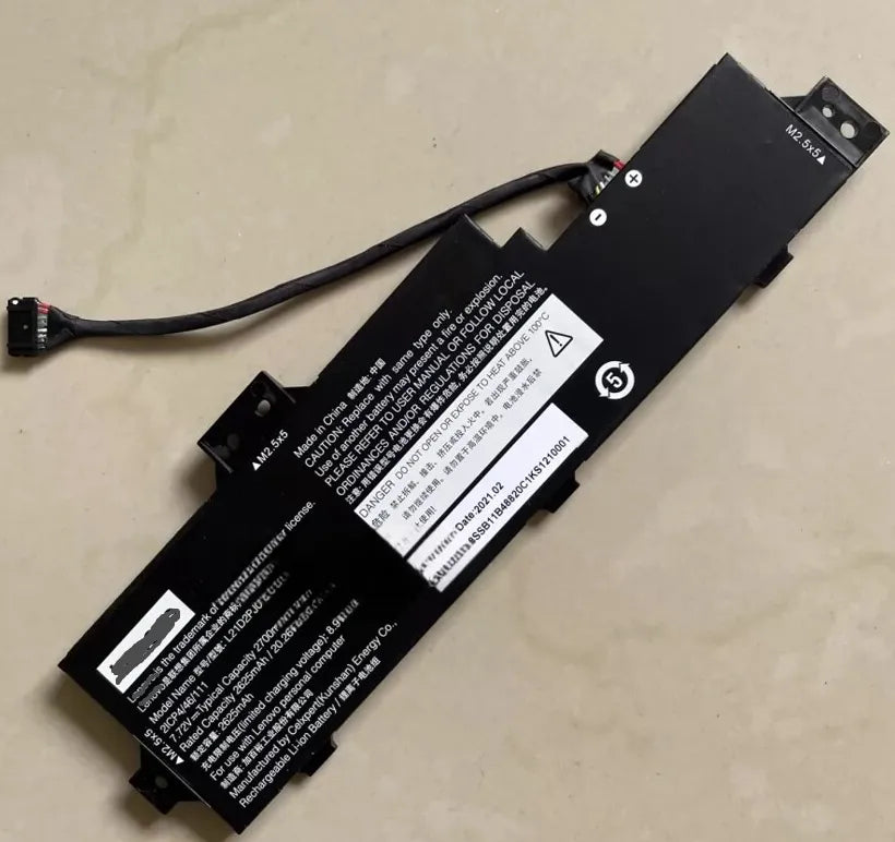 L21D2PJ0 Battery For Lenovo Tianjiao 16 L21C2PJ0, L21L2PJ0, L21M2PJ0