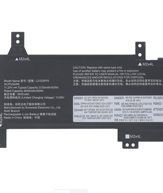 L21D3PF0 Battery for Lenovo L21C3PF0 L21L3PF0 L21M3PF0 IdeaPad 14sITL