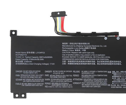 Lenovo L21C4PC0 L21D4PC0 L21M4PC0 Legion 5 15IAH7 60Wh 15.44V Laptop Battery - Store Shoppe