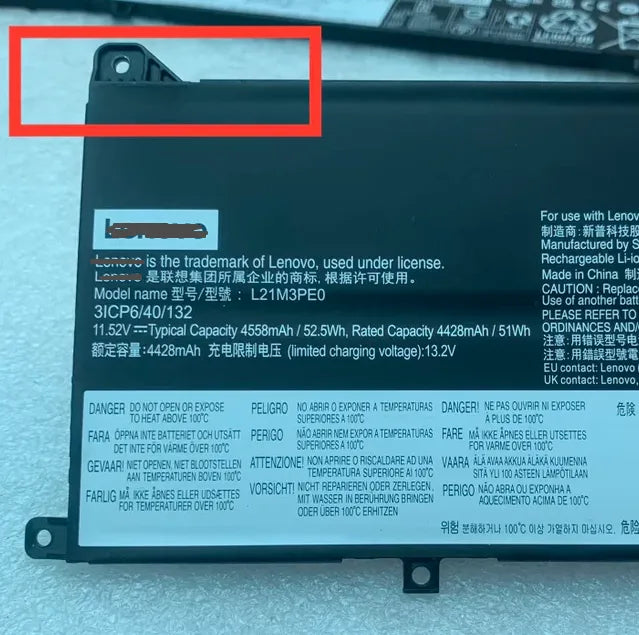 L21M3PE0 Battery For Lenovo IdeadPad Flex 5 L21B3PE0 L21C3PE0 L21D3PE0 L21L3PE0