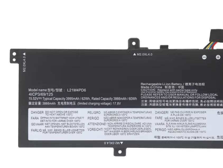 L21M4PD6 Battery for Lenovo L21C4PD6, L21D4PD6, L21L4PD6 3995mAh 62Wh