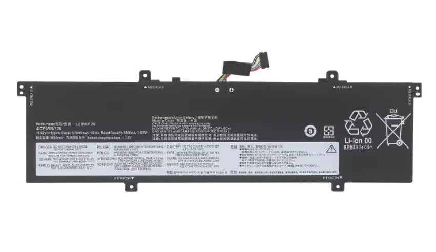 L21M4PD6 Battery for Lenovo L21C4PD6, L21D4PD6, L21L4PD6 3995mAh 62Wh
